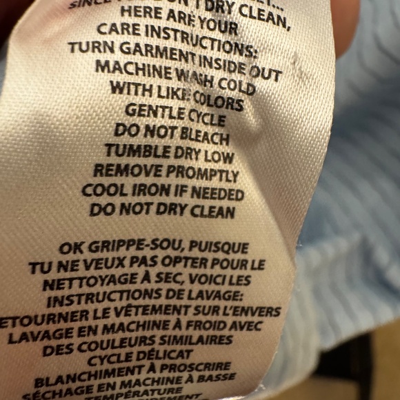 TravisMathew Men’s Polo Shirt Golf Large Light Blue Striped Marlin Logo - Picture 8 of 11